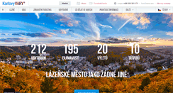 Desktop Screenshot of karlovyvary.cz